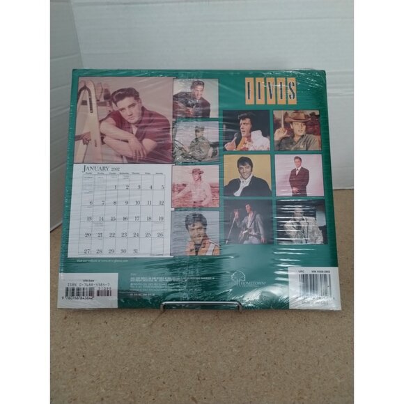Elvis 16-Month 2002 Calendar Collectible Sealed - Picture 2 of 2